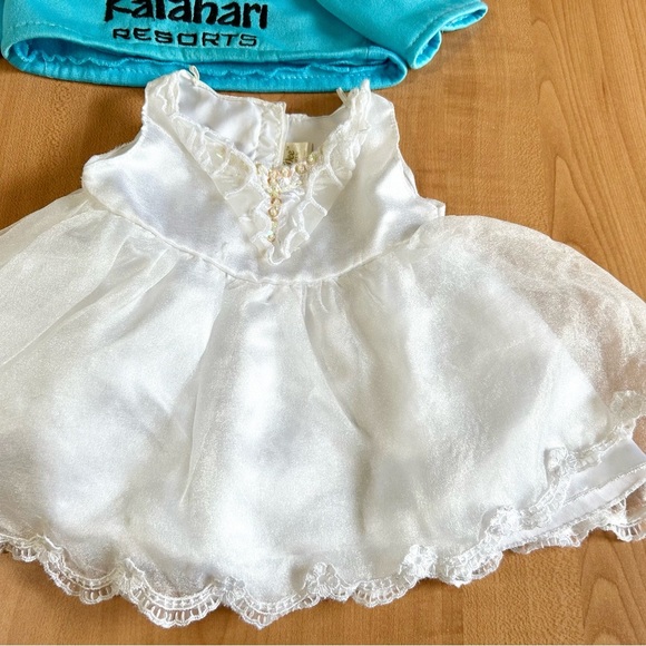 Baby doll clothes lot of 4 zapp creation/dan Dee sleeper-dress-hoodie-jacket - Picture 2 of 8